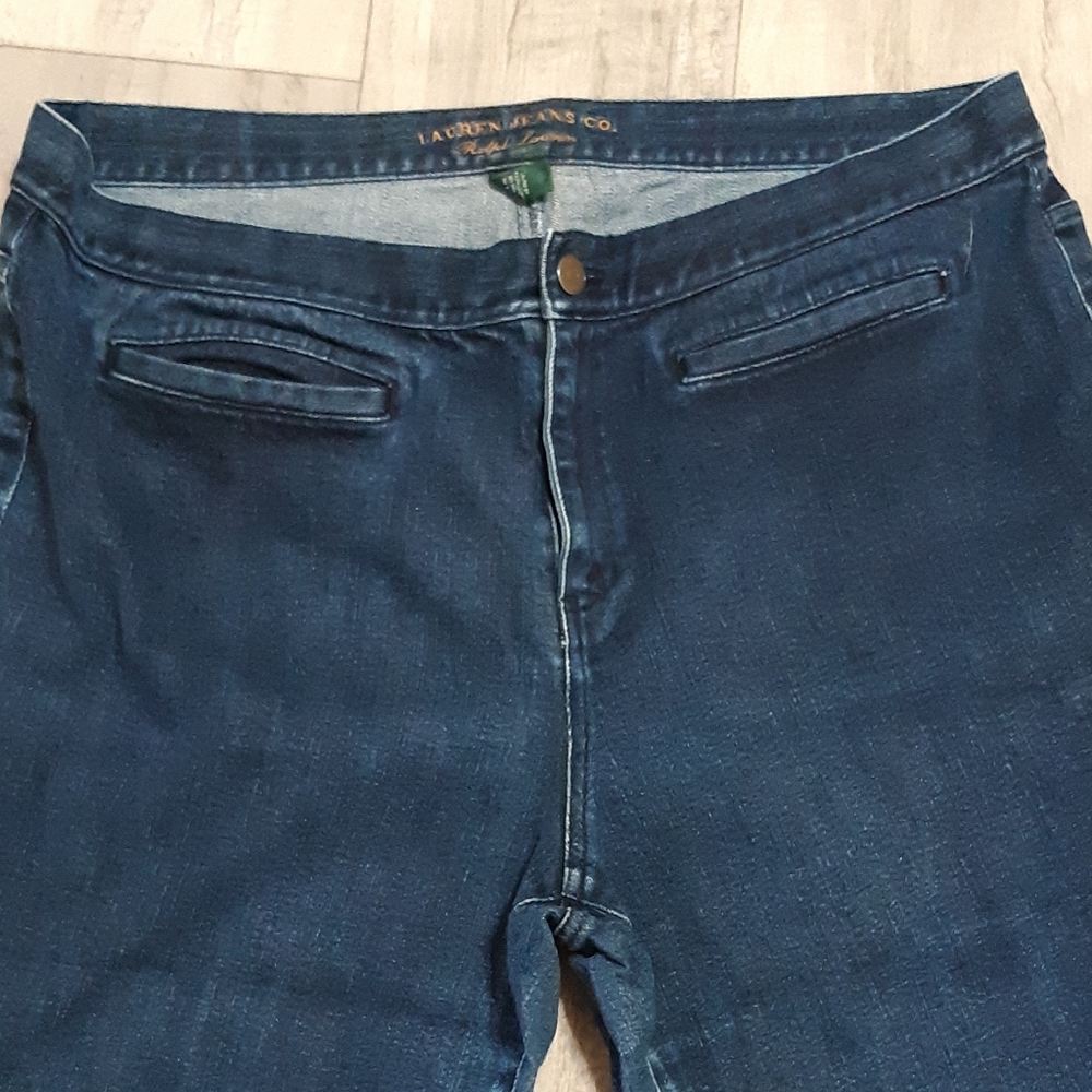 RALPH LAUREN Womens denim Jeans Cotton Plus 16w B22 - Picture 9 of 12